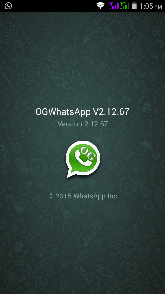 Download OGWhatsApp OG Whatsapp APK 2015