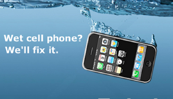 Fix a wet cellphone