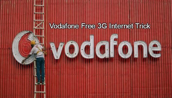 Vodafone Free 3G Internet trick