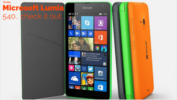 microsoft lumia 540