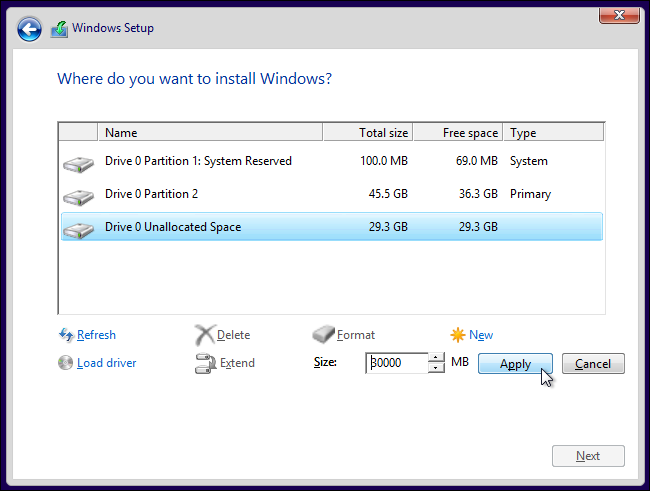 Dual Boot Windows 10 alongside Windows 8