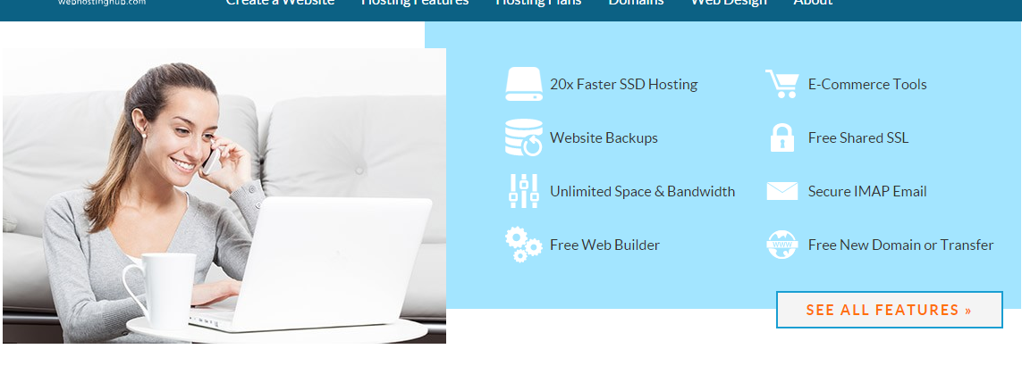 Web Hosting Hub features