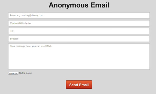 anonymous Top 5 Sites To Send and Receive Anonymous Emails