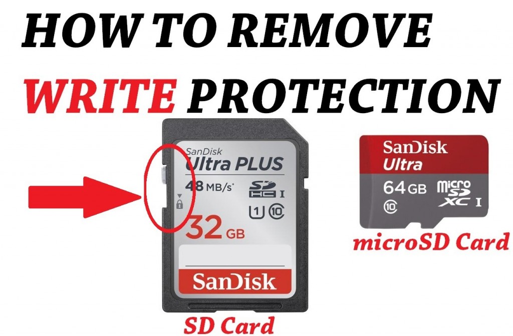 lock How to Remove Write Protection from SD Card