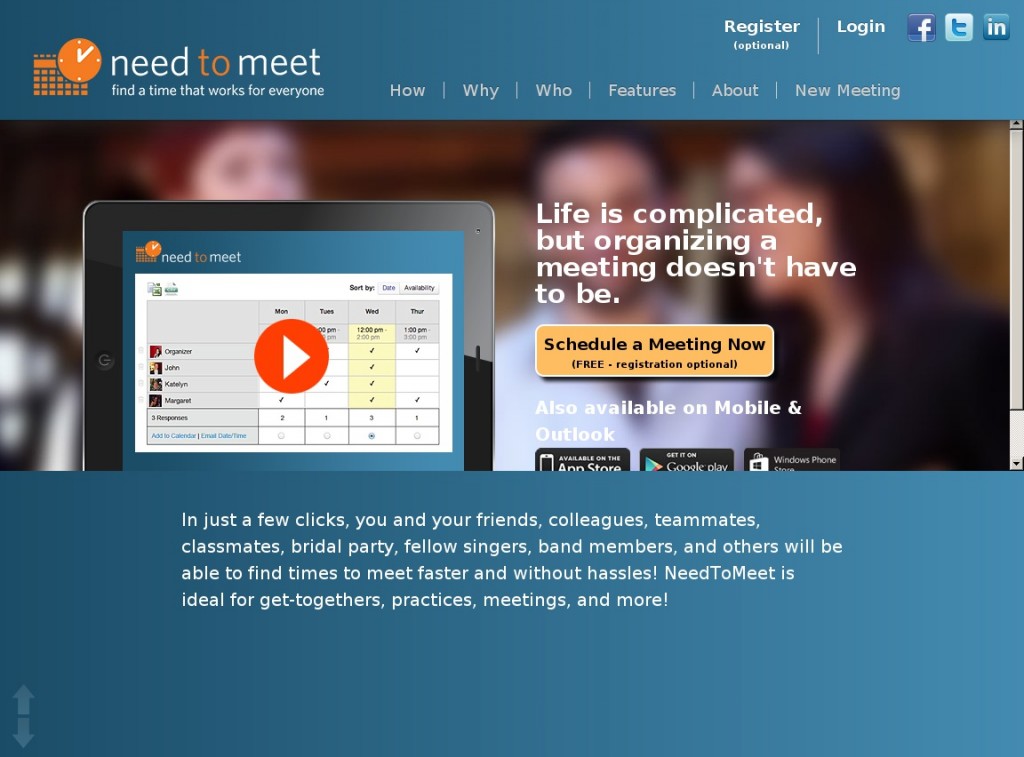 needtomeet Best Meeting Scheduler Apps and Tools