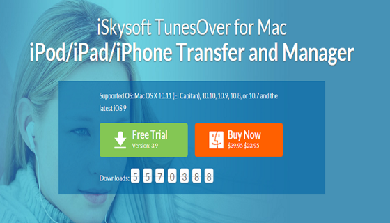 iSkysoft TunesOver for Mac  Backup to iTunes Library
