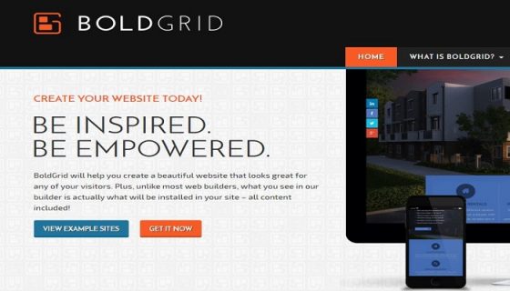 BoldGrid-Create-a-Web-Site Review