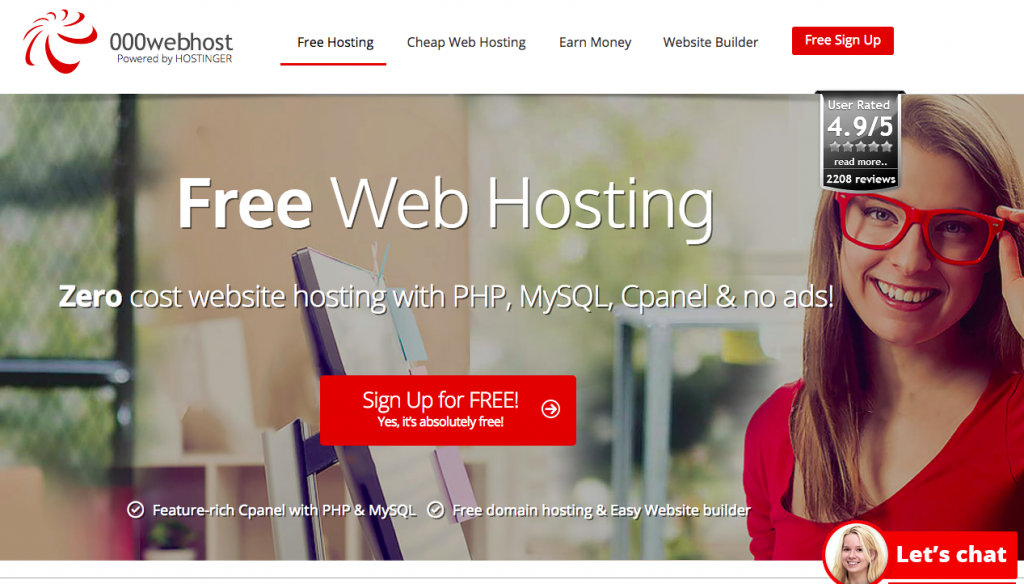 000webhost Review