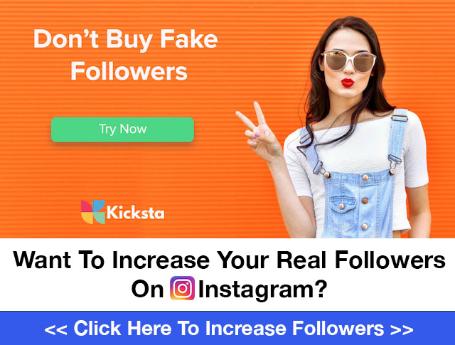 Kicksta Followers Service