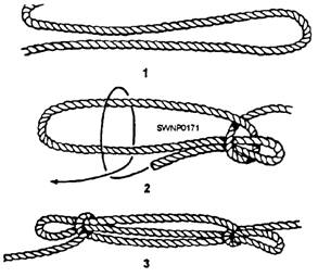 Sheepshank knot tie
