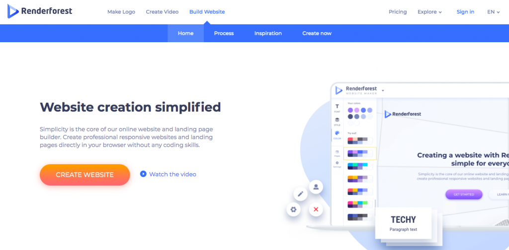 Renderforest Website Maker Review Year No Coding Required
