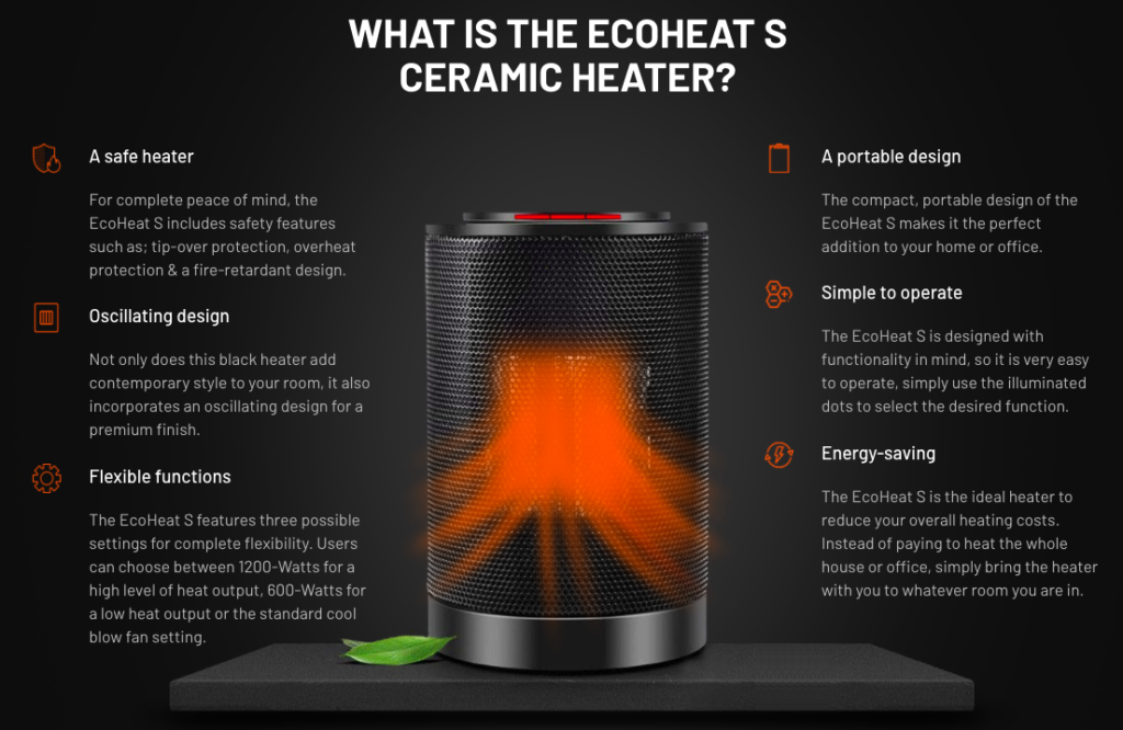 Ecoheat S Features