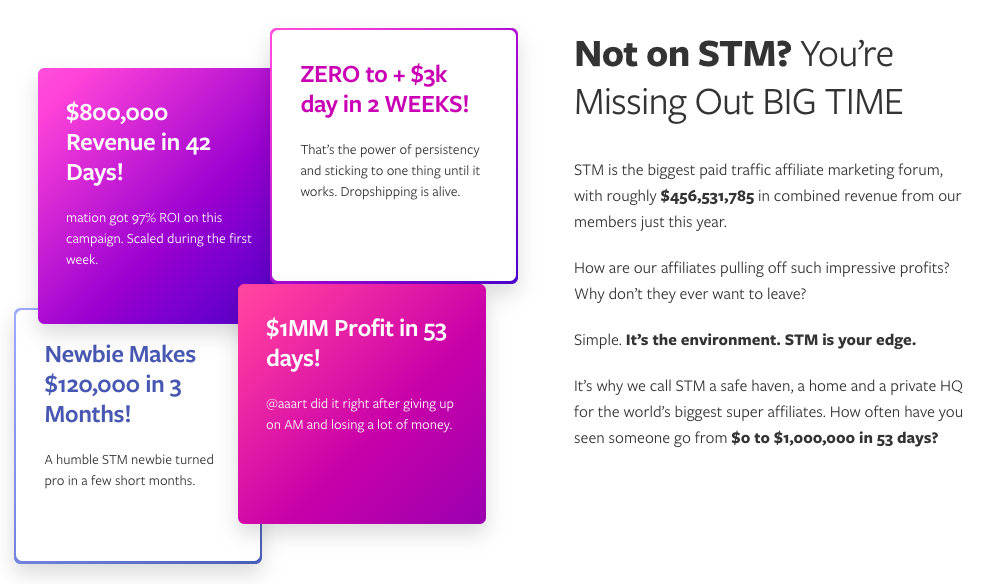 STM Forum Adiuvat pecuniam Facere Online