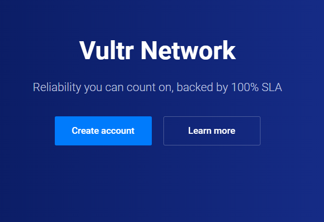 Advanced Networks - Vultr