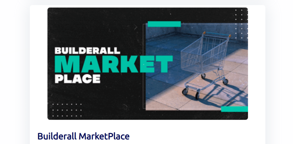 Builderall Marketplace