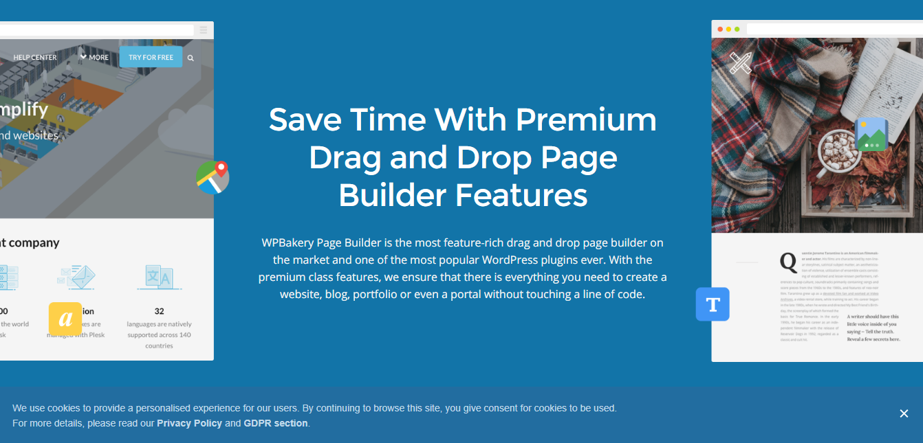 WPBakery Drag and Drop Builder
