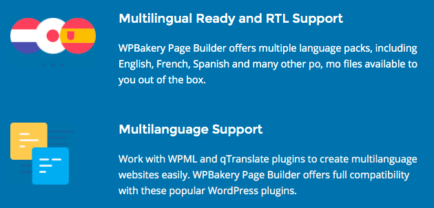 WPBakery متعدد اللغات