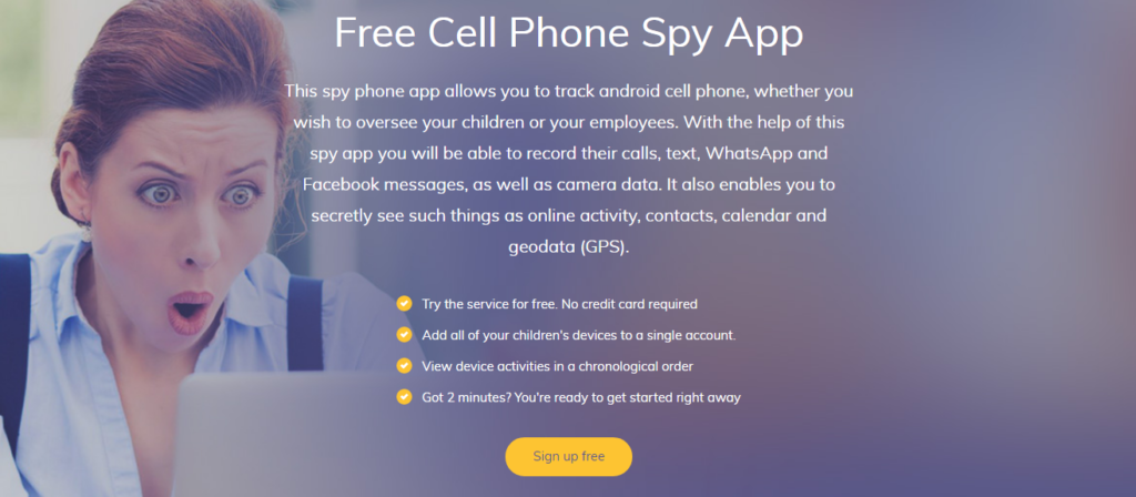 HoverWatch gratis mobilspionapp