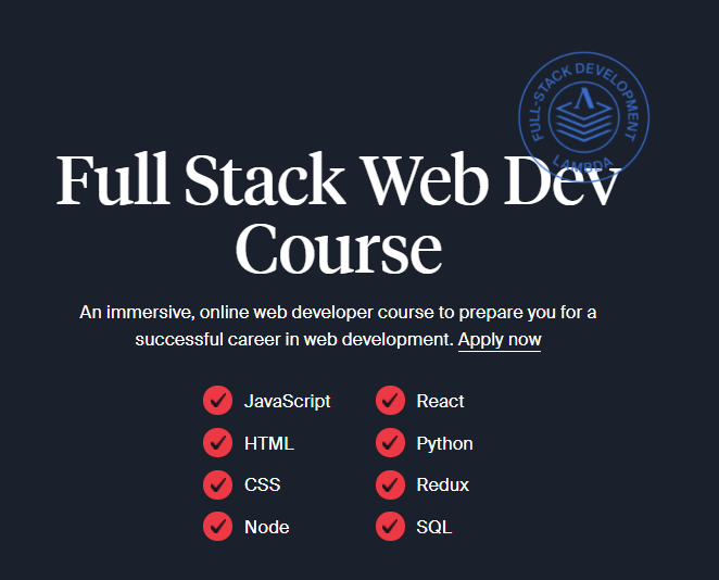 „Full Stack Web Development“