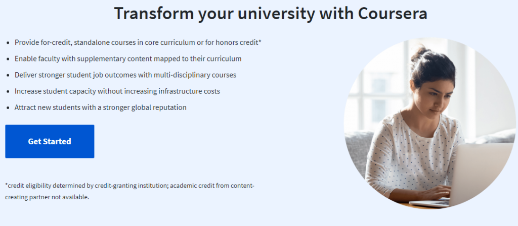 Transform your university with Coursera