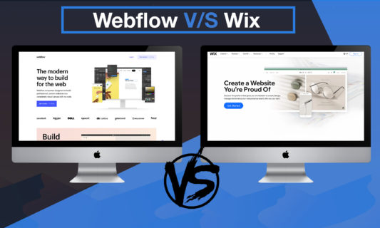 Webflow супраць Wix