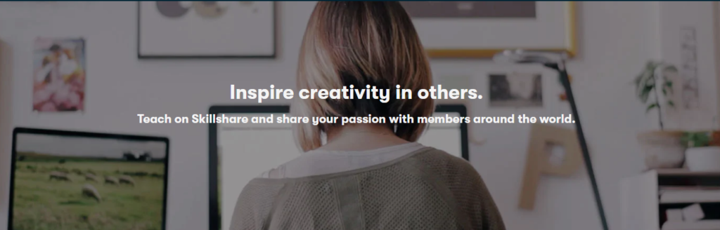 Become an instructor on Skillshare