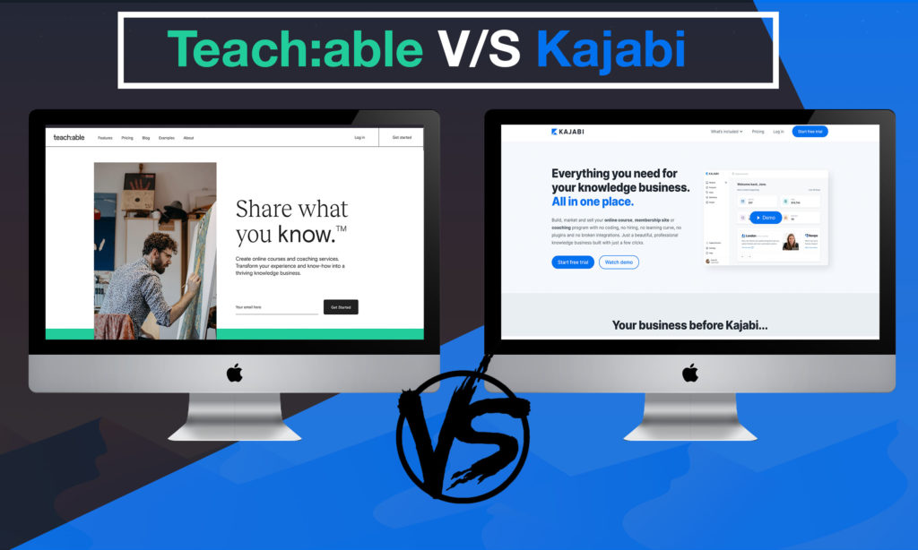 Teachable vs Kajabi