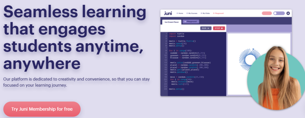 All-in-one platform - Juni Learning