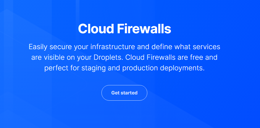 DigitalOcean Cloud Firewalls