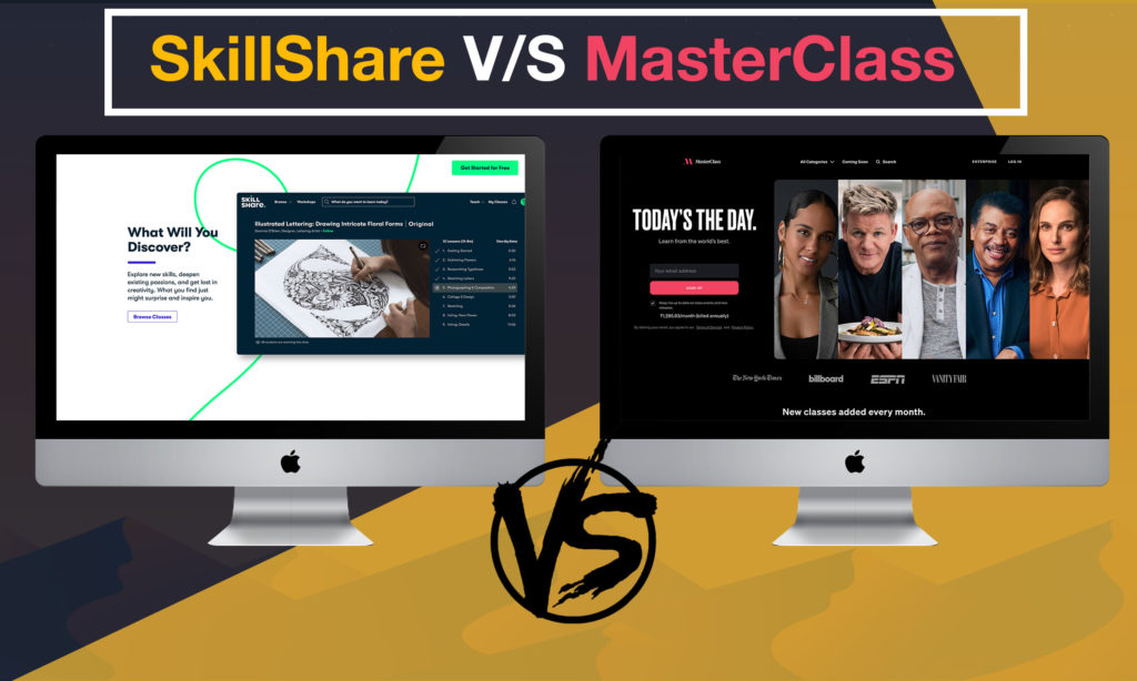 SkillShare vs MasterClass