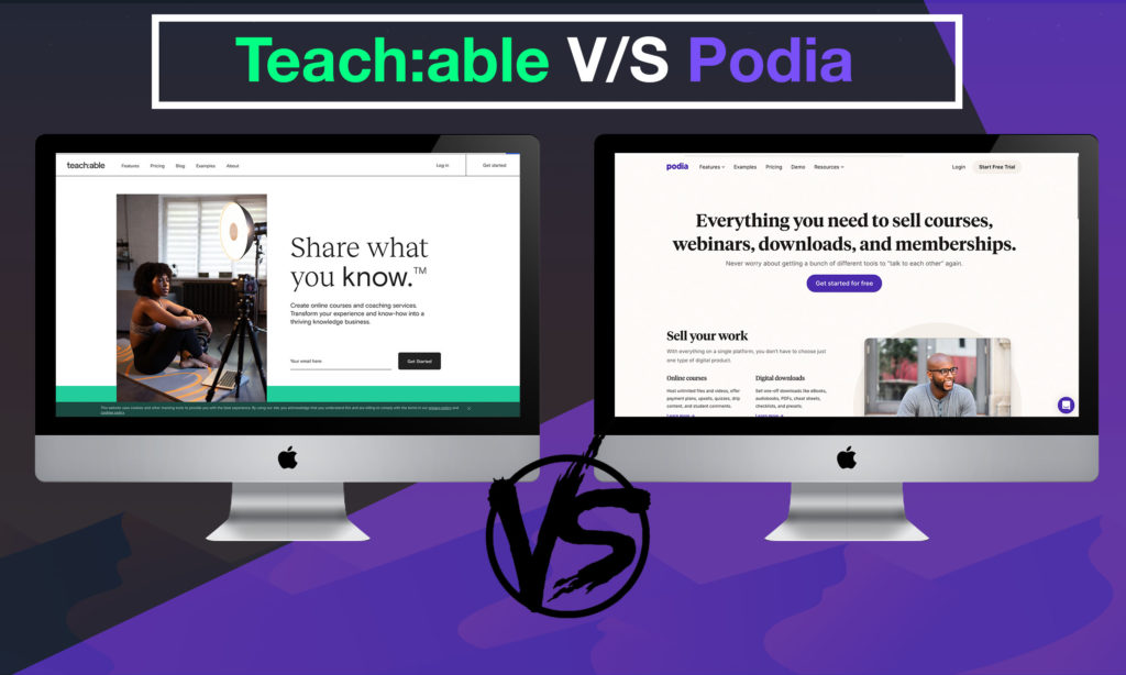 Teachable vs Podia