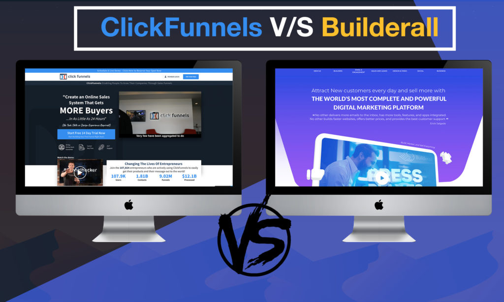 ClickFunnels vs Builderall
