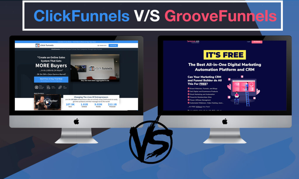 ClickFunnels เทียบกับ GrooveFunnels