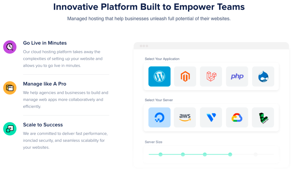 Cloudways Innovative Platform