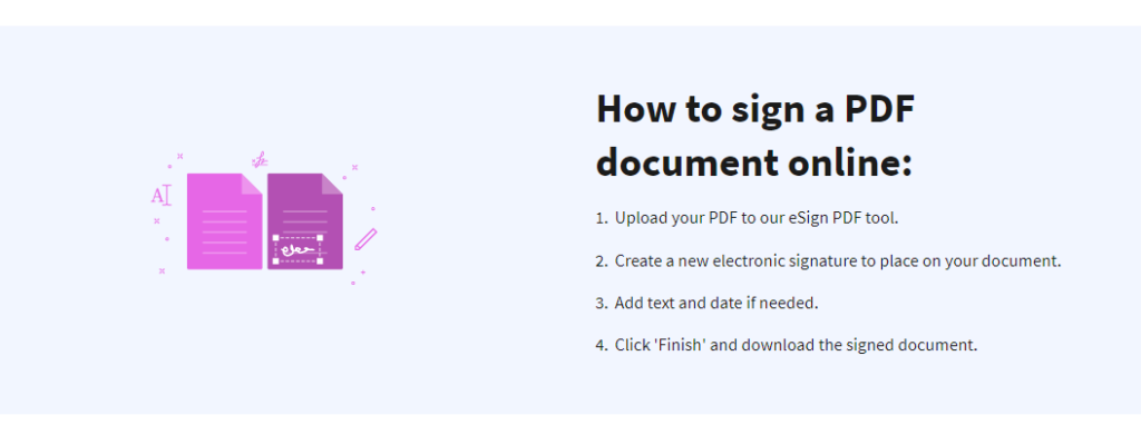 How to Sign A pdf DOC - SmallPDF eSign Tool