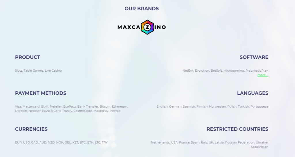 Max. Partners - Best Casino Affiliate Program services