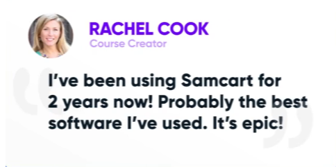 SamCart Customer Review