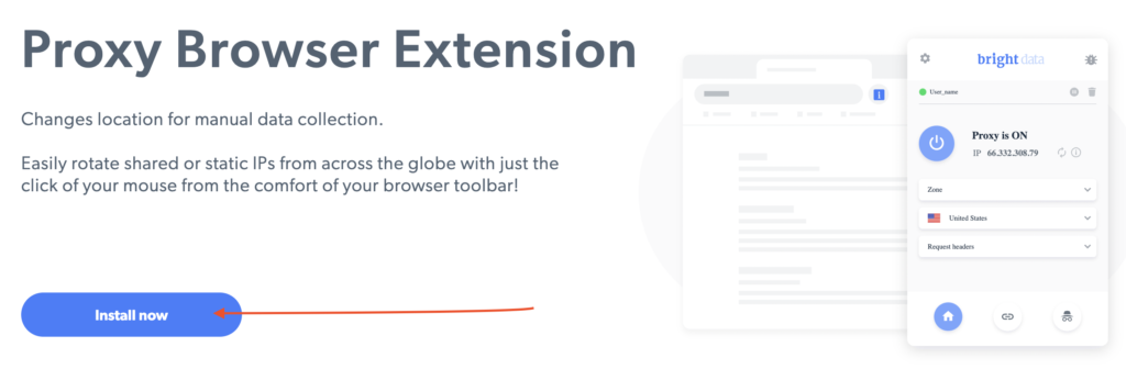 Install Proxy Browser Extension