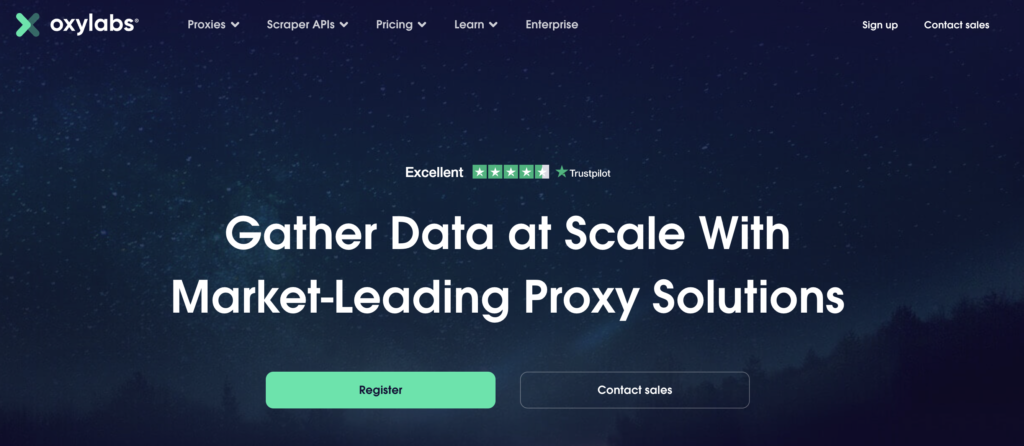 Oxylabs proxy-oplossingen