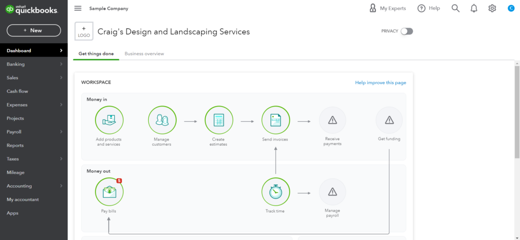 Quickbooks-demo