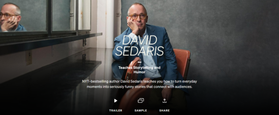 Introduction to David Sedaris