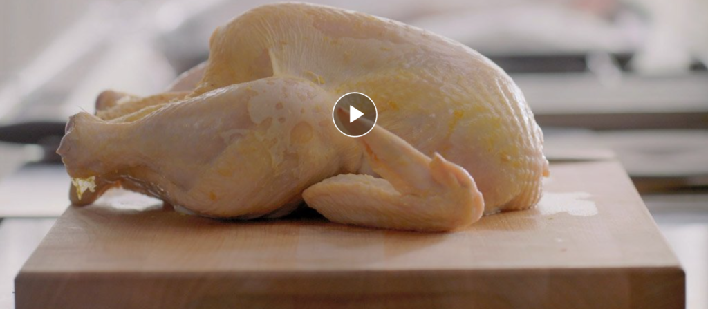 Methode zerbriechen e ganze Poulet