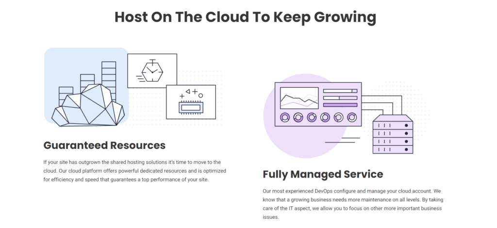 Siteground cloud hosting services