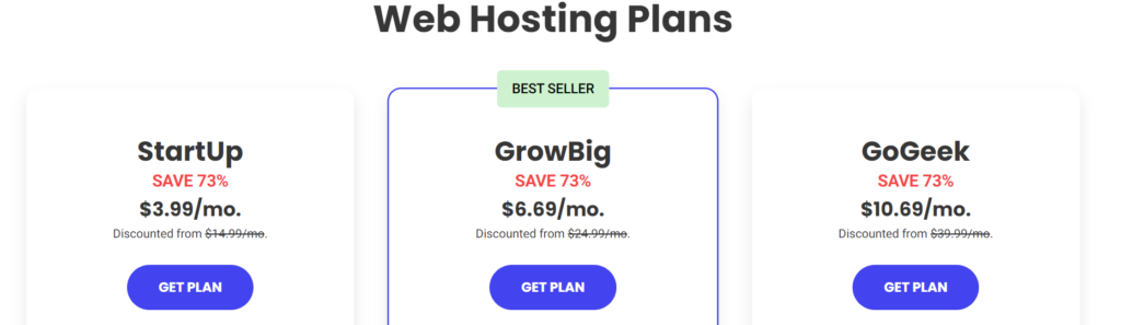 Siteground Shared Hosting-Preise