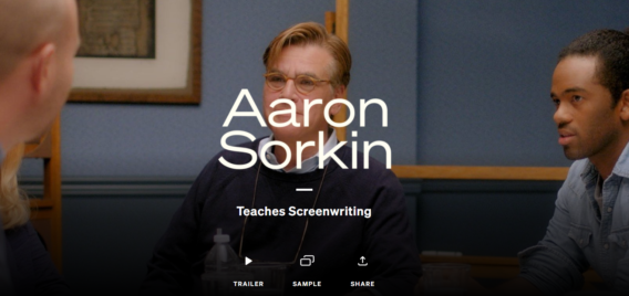 Aaron Sorkin Masterclass Review