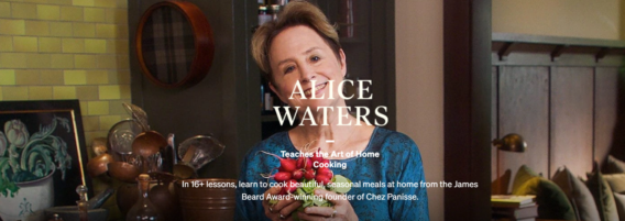Revisión de la clase magistral de Alice Waters