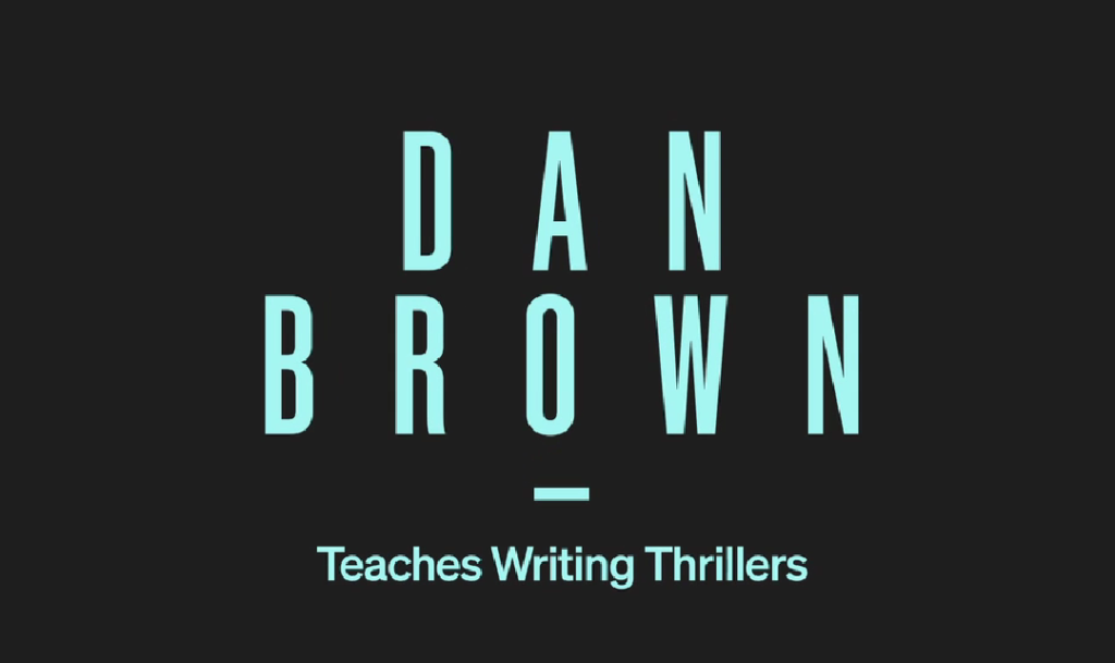 Dan Brown Teaches Writing Thrillers