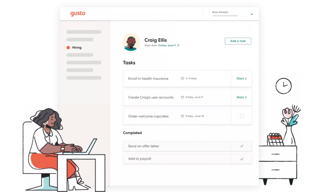 Gusto Hiring and Onboarding