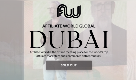 Affiliate World Global Dubai Event