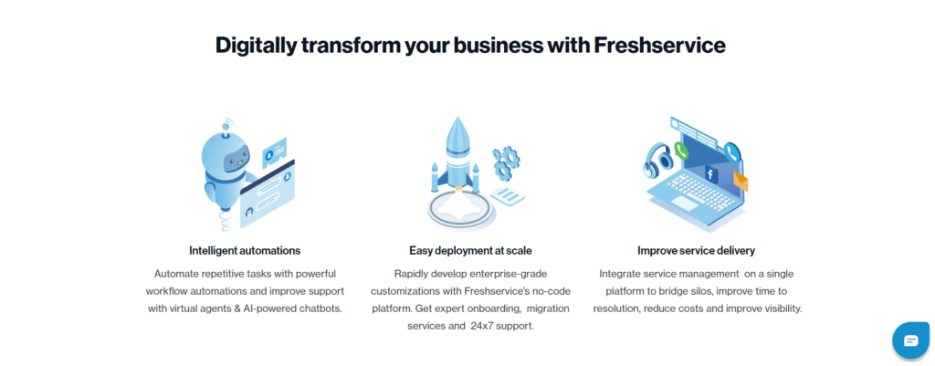 Freshservice transform your business